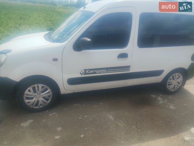 Белый Рено Кенгу, объемом двигателя 1.46 л и пробегом 320 тыс. км за 3500 $, фото 1 на Automoto.ua