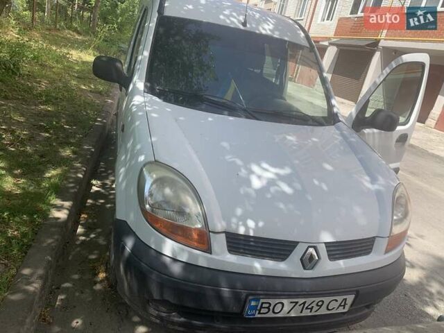 Белый Рено Кенгу, объемом двигателя 1.46 л и пробегом 100 тыс. км за 3600 $, фото 1 на Automoto.ua