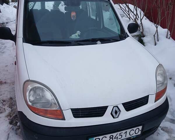 Білий Рено Кєнгу, об'ємом двигуна 1.46 л та пробігом 200 тис. км за 3000 $, фото 1 на Automoto.ua