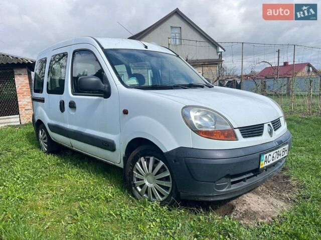 Белый Рено Кенгу, объемом двигателя 1.15 л и пробегом 219 тыс. км за 3800 $, фото 1 на Automoto.ua