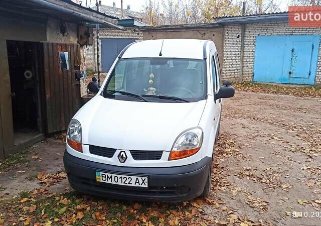 Рено Кенгу 2004 в Шостке на Automoto.ua Белый Рено Кенгу, объемом двигателя 1.2 л и пробегом 238 тыс. км за 3700 $, фото 1 на Automoto.ua
