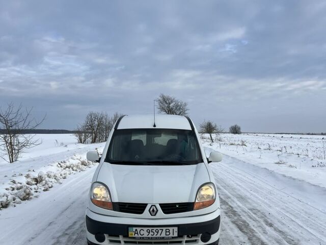 Белый Рено Кенгу, объемом двигателя 1.5 л и пробегом 273 тыс. км за 3900 $, фото 1 на Automoto.ua