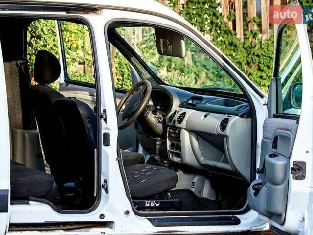Белый Рено Кенгу, объемом двигателя 1.46 л и пробегом 295 тыс. км за 3500 $, фото 1 на Automoto.ua
