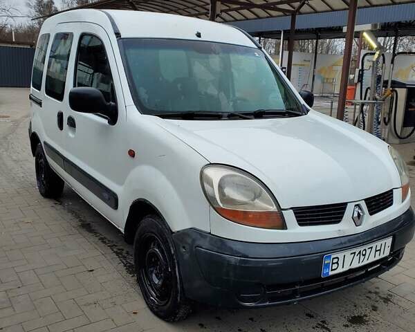 Білий Рено Кєнгу, об'ємом двигуна 1.5 л та пробігом 306 тис. км за 2000 $, фото 1 на Automoto.ua