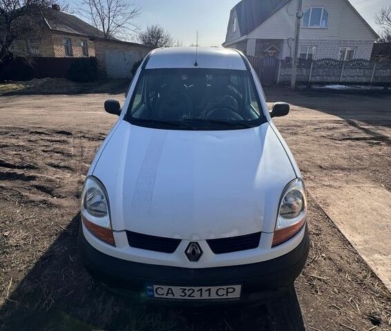 Белый Рено Кенгу, объемом двигателя 1.5 л и пробегом 390 тыс. км за 3500 $, фото 1 на Automoto.ua