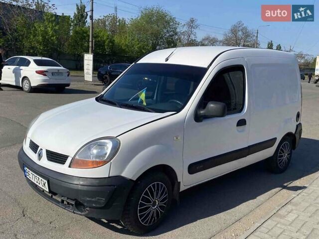 Белый Рено Кенгу, объемом двигателя 1.46 л и пробегом 417 тыс. км за 3500 $, фото 1 на Automoto.ua