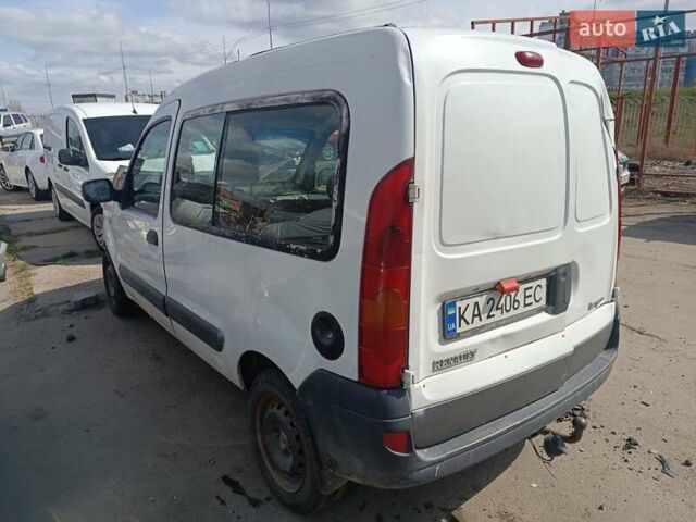 Белый Рено Кенгу, объемом двигателя 1.39 л и пробегом 300 тыс. км за 1100 $, фото 1 на Automoto.ua