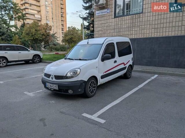 Белый Рено Кенгу, объемом двигателя 1.5 л и пробегом 348 тыс. км за 3000 $, фото 1 на Automoto.ua