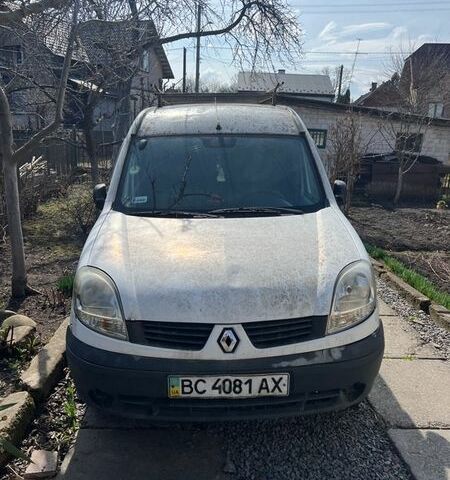 Белый Рено Кенгу, объемом двигателя 1.46 л и пробегом 230 тыс. км за 2500 $, фото 1 на Automoto.ua