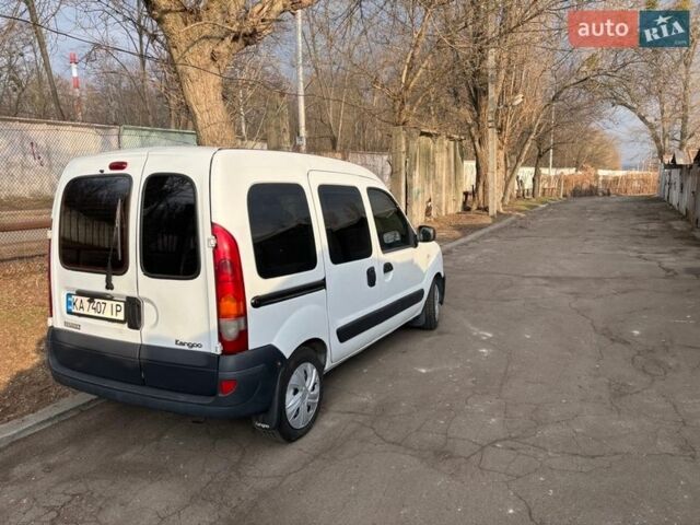 Белый Рено Кенгу, объемом двигателя 1.46 л и пробегом 253 тыс. км за 3250 $, фото 1 на Automoto.ua