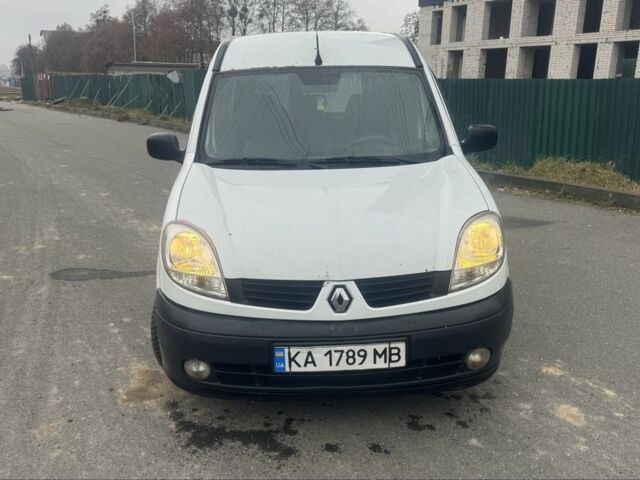 Белый Рено Кенгу, объемом двигателя 1.5 л и пробегом 320 тыс. км за 2300 $, фото 1 на Automoto.ua