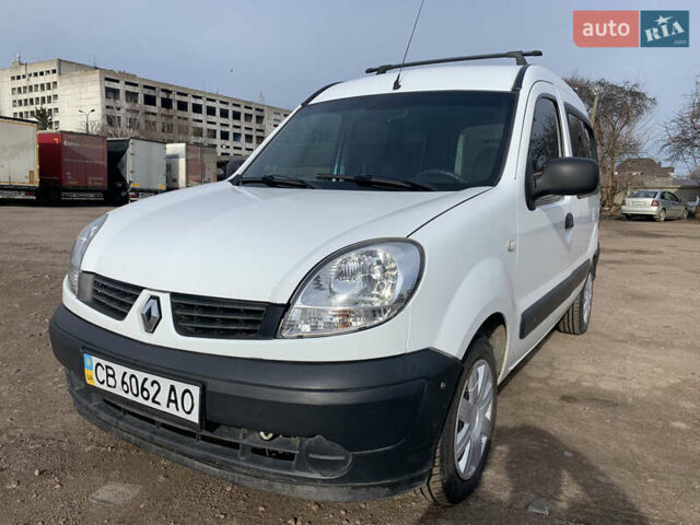 Белый Рено Кенгу, объемом двигателя 1.39 л и пробегом 143 тыс. км за 4800 $, фото 1 на Automoto.ua