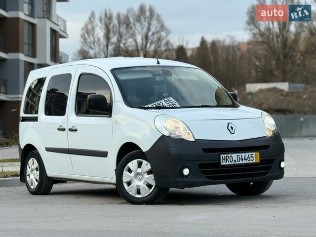 Белый Рено Кенгу, объемом двигателя 1.5 л и пробегом 217 тыс. км за 5950 $, фото 1 на Automoto.ua