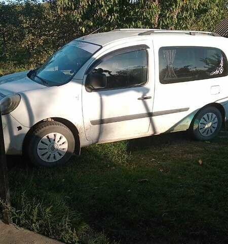 Белый Рено Кенгу, объемом двигателя 1.46 л и пробегом 290 тыс. км за 5000 $, фото 1 на Automoto.ua