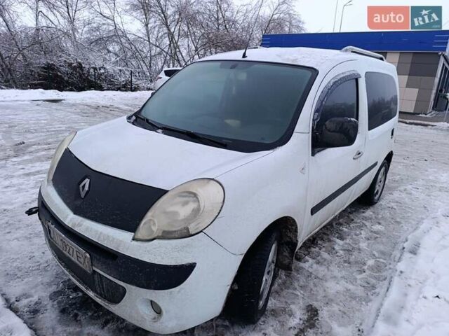 Белый Рено Кенгу, объемом двигателя 1.5 л и пробегом 514 тыс. км за 5500 $, фото 1 на Automoto.ua