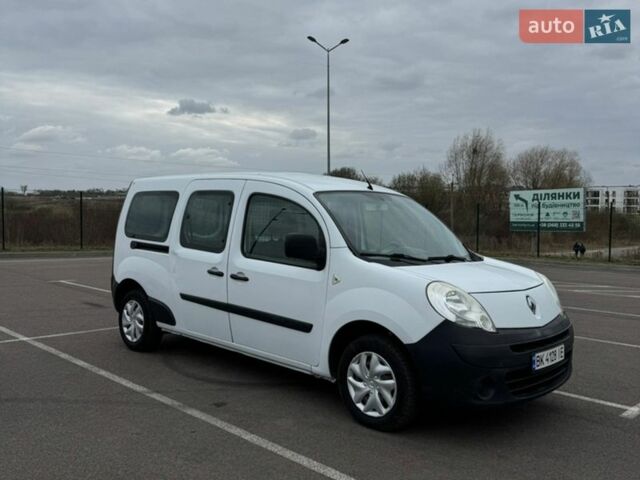 Белый Рено Кенгу, объемом двигателя 1.5 л и пробегом 406 тыс. км за 6600 $, фото 1 на Automoto.ua