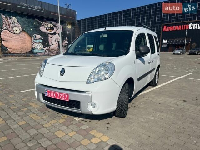 Белый Рено Кенгу, объемом двигателя 1.5 л и пробегом 238 тыс. км за 7550 $, фото 1 на Automoto.ua