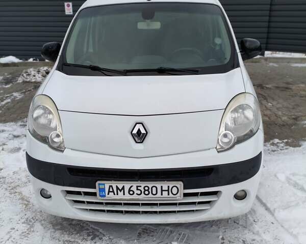 Белый Рено Кенгу, объемом двигателя 1.46 л и пробегом 253 тыс. км за 8300 $, фото 1 на Automoto.ua