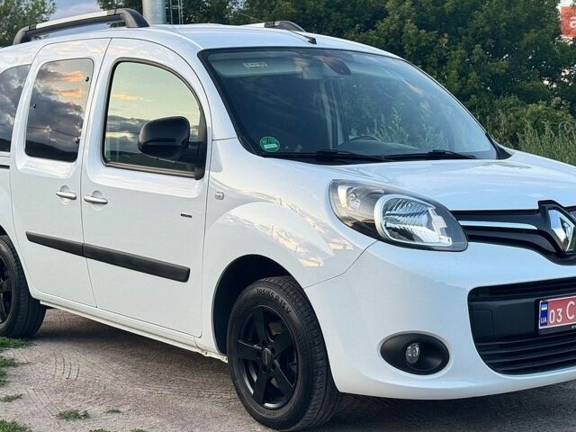 Белый Рено Кенгу, объемом двигателя 1.5 л и пробегом 248 тыс. км за 11950 $, фото 1 на Automoto.ua