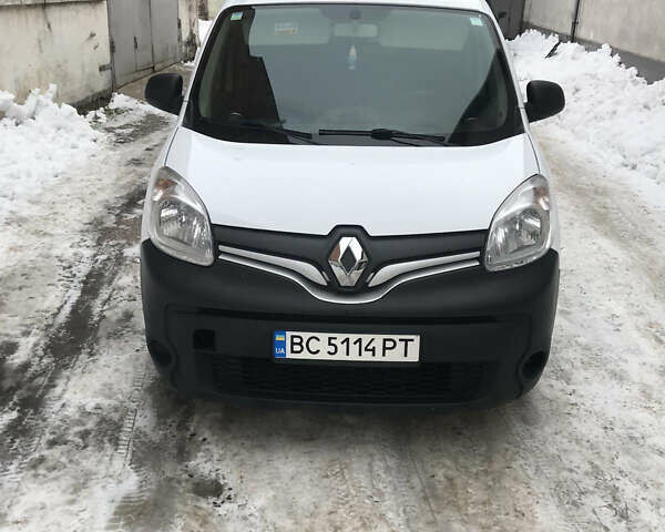 Белый Рено Кенгу, объемом двигателя 1.5 л и пробегом 195 тыс. км за 10200 $, фото 1 на Automoto.ua