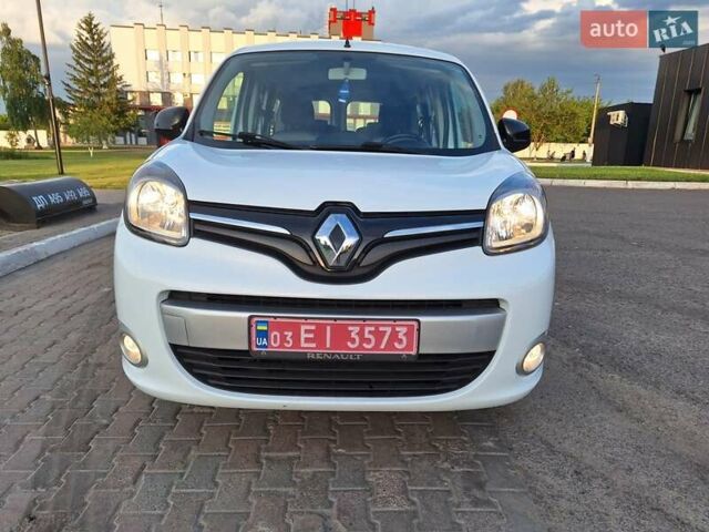 Белый Рено Кенгу, объемом двигателя 1.5 л и пробегом 226 тыс. км за 13700 $, фото 1 на Automoto.ua