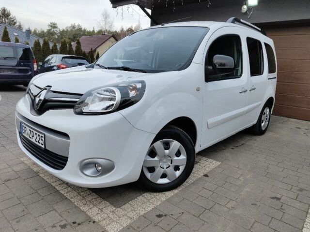 Белый Рено Кенгу, объемом двигателя 1.5 л и пробегом 125 тыс. км за 6170 $, фото 1 на Automoto.ua