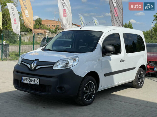 Белый Рено Кенгу, объемом двигателя 1.5 л и пробегом 233 тыс. км за 11999 $, фото 1 на Automoto.ua