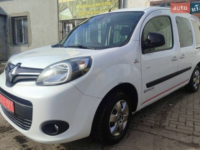 Белый Рено Кенгу, объемом двигателя 1.5 л и пробегом 172 тыс. км за 14200 $, фото 1 на Automoto.ua