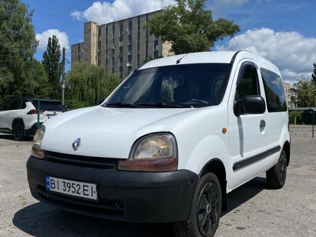 Белый Рено Кенгу, объемом двигателя 1.9 л и пробегом 200 тыс. км за 3900 $, фото 1 на Automoto.ua