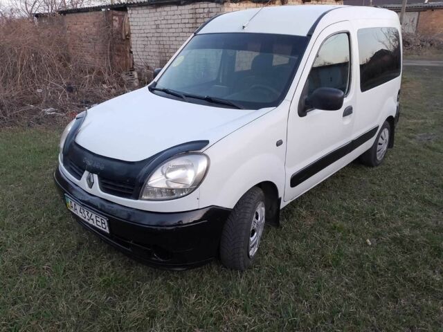 Білий Рено Кєнгу, об'ємом двигуна 1.5 л та пробігом 190 тис. км за 3450 $, фото 1 на Automoto.ua