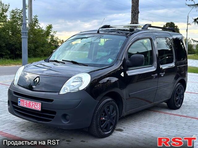 Черный Рено Кенгу, объемом двигателя 1.6 л и пробегом 254 тыс. км за 7300 $, фото 1 на Automoto.ua
