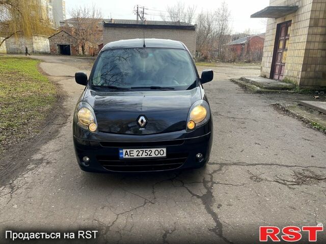 Черный Рено Кенгу, объемом двигателя 1.5 л и пробегом 216 тыс. км за 7050 $, фото 1 на Automoto.ua