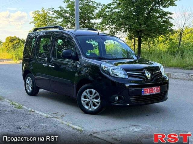 Черный Рено Кенгу, объемом двигателя 1.5 л и пробегом 173 тыс. км за 11700 $, фото 1 на Automoto.ua