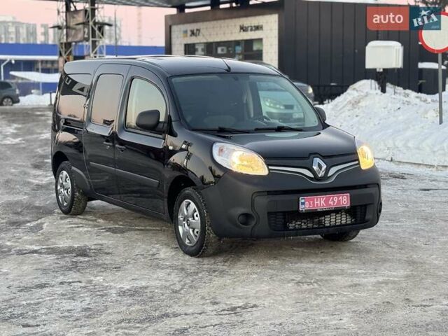 Черный Рено Кенгу, объемом двигателя 1.5 л и пробегом 263 тыс. км за 10900 $, фото 1 на Automoto.ua