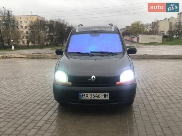 Черный Рено Кенгу, объемом двигателя 1.87 л и пробегом 215 тыс. км за 3400 $, фото 1 на Automoto.ua