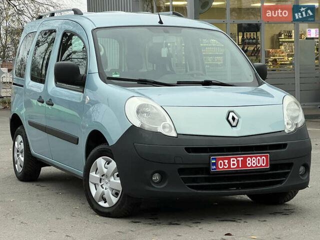 Черный Рено Кенгу, объемом двигателя 1.5 л и пробегом 170 тыс. км за 6700 $, фото 1 на Automoto.ua