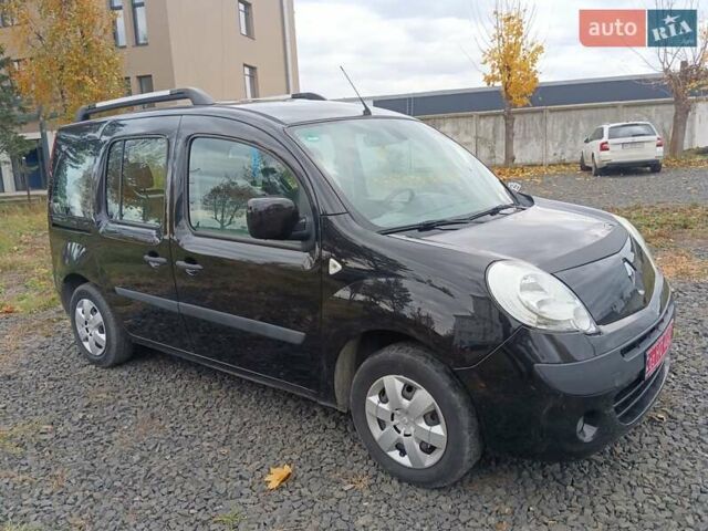 Черный Рено Кенгу, объемом двигателя 1.6 л и пробегом 244 тыс. км за 6700 $, фото 1 на Automoto.ua