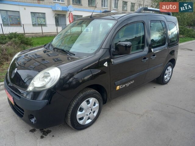 Черный Рено Кенгу, объемом двигателя 1.5 л и пробегом 171 тыс. км за 7850 $, фото 1 на Automoto.ua