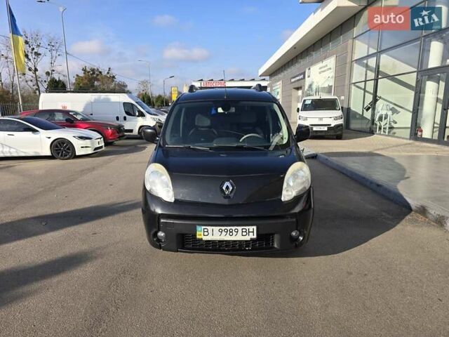 Черный Рено Кенгу, объемом двигателя 1.46 л и пробегом 217 тыс. км за 8900 $, фото 1 на Automoto.ua