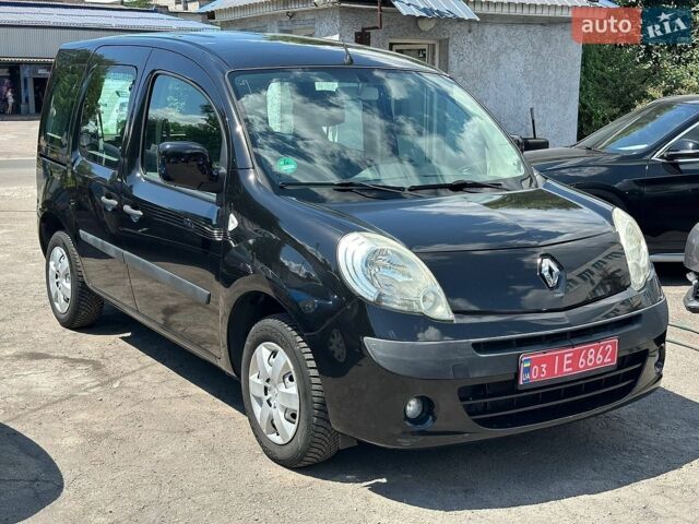 Черный Рено Кенгу, объемом двигателя 1.6 л и пробегом 192 тыс. км за 7800 $, фото 1 на Automoto.ua