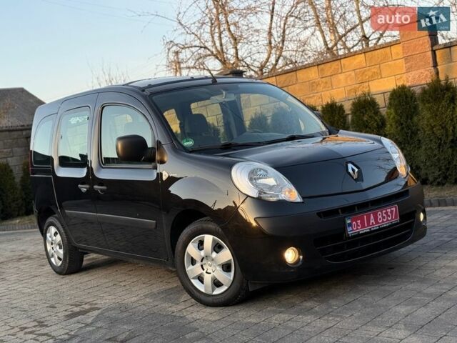 Черный Рено Кенгу, объемом двигателя 1.6 л и пробегом 218 тыс. км за 7250 $, фото 1 на Automoto.ua