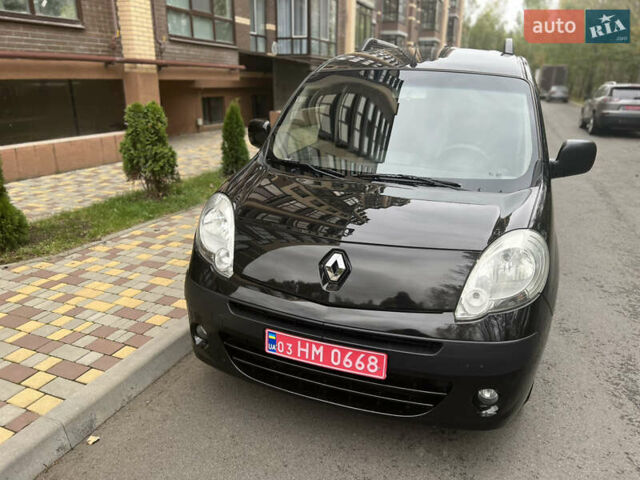 Черный Рено Кенгу, объемом двигателя 1.6 л и пробегом 249 тыс. км за 7900 $, фото 1 на Automoto.ua