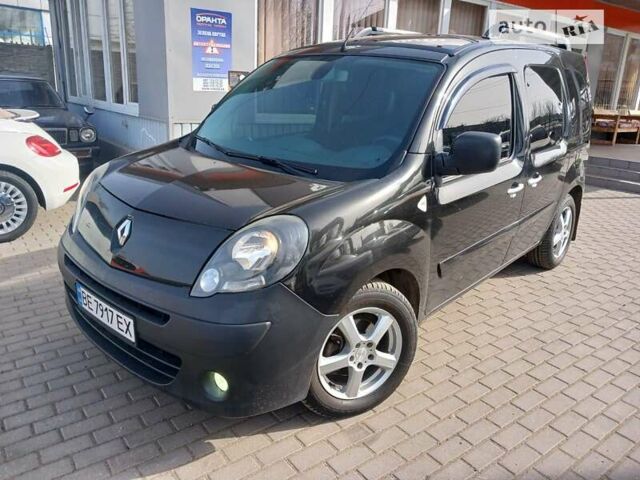 Черный Рено Кенгу, объемом двигателя 1.5 л и пробегом 295 тыс. км за 8400 $, фото 1 на Automoto.ua