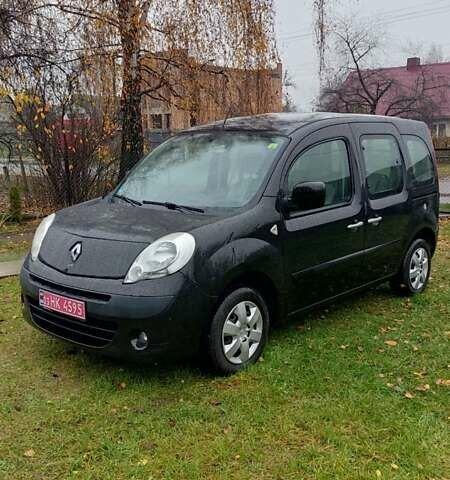 Черный Рено Кенгу, объемом двигателя 1.6 л и пробегом 236 тыс. км за 6700 $, фото 1 на Automoto.ua