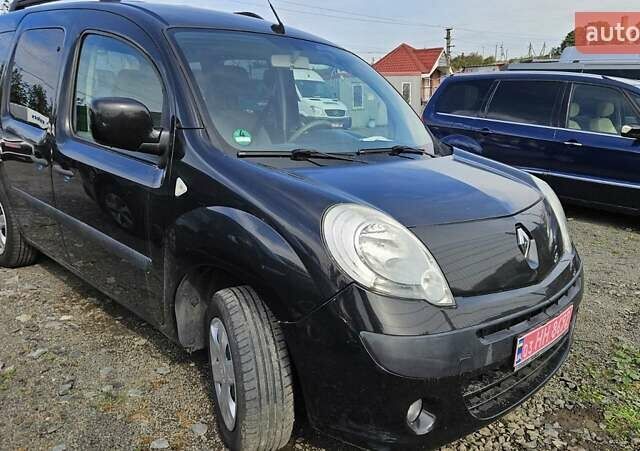 Черный Рено Кенгу, объемом двигателя 1.5 л и пробегом 220 тыс. км за 8700 $, фото 1 на Automoto.ua