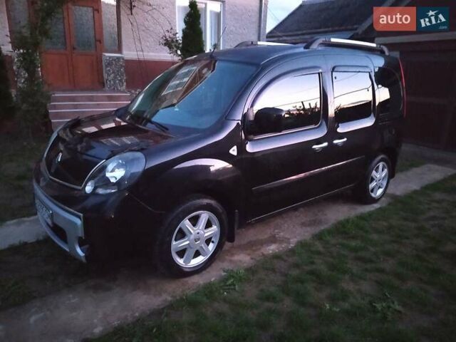 Черный Рено Кенгу, объемом двигателя 1.5 л и пробегом 260 тыс. км за 9700 $, фото 1 на Automoto.ua