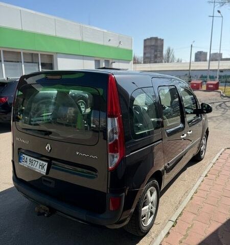 Черный Рено Кенгу, объемом двигателя 1.5 л и пробегом 166 тыс. км за 9500 $, фото 1 на Automoto.ua