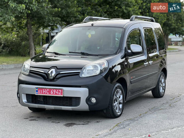 Черный Рено Кенгу, объемом двигателя 1.5 л и пробегом 194 тыс. км за 11700 $, фото 1 на Automoto.ua