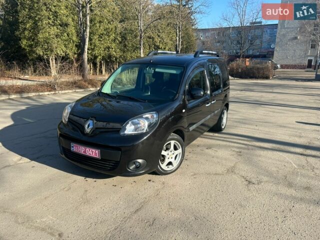 Черный Рено Кенгу, объемом двигателя 1.5 л и пробегом 258 тыс. км за 10700 $, фото 1 на Automoto.ua