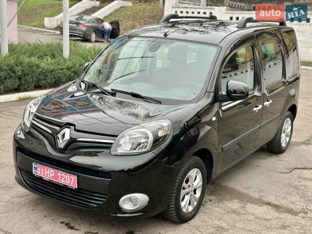 Черный Рено Кенгу, объемом двигателя 1.5 л и пробегом 143 тыс. км за 11800 $, фото 1 на Automoto.ua